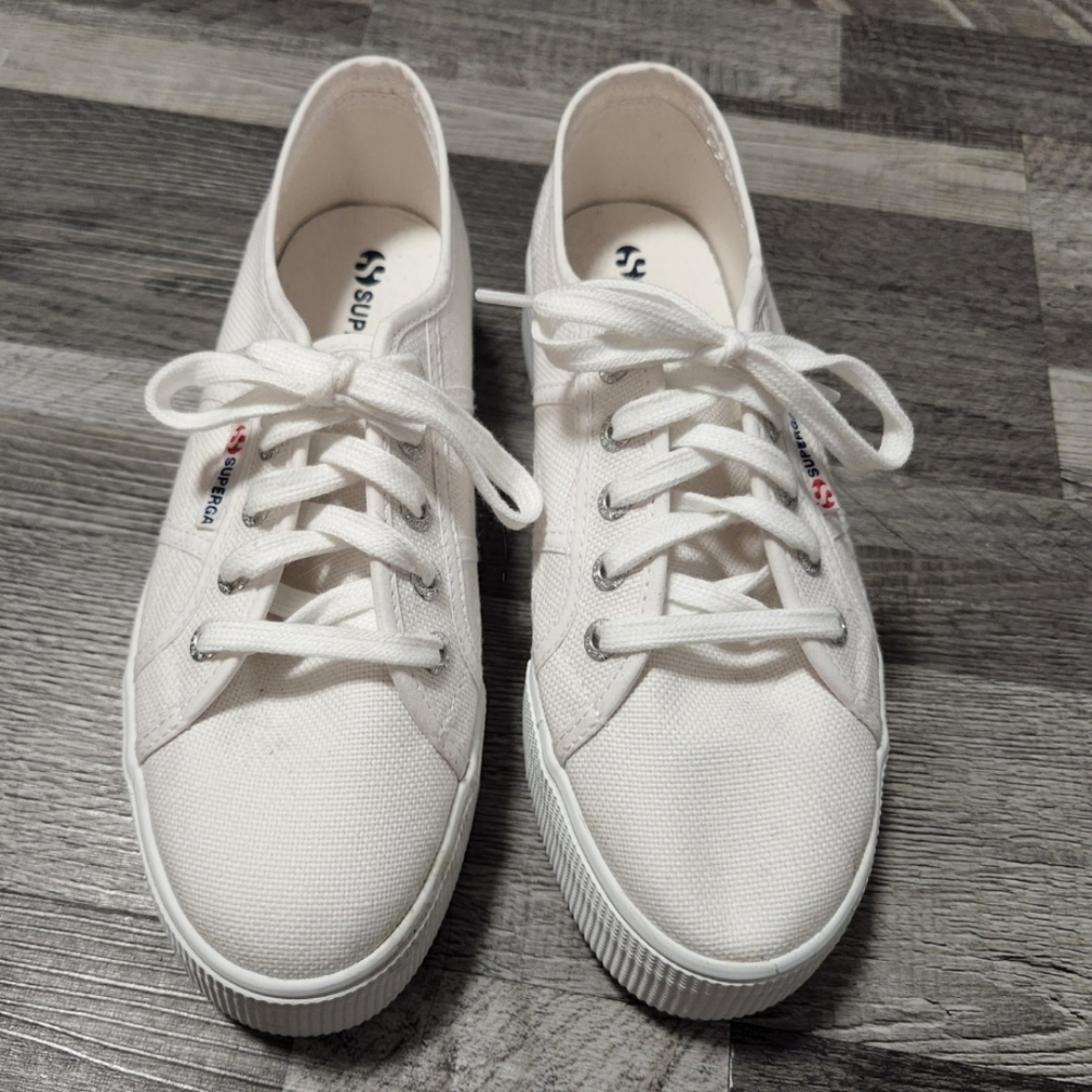 NWOT Superga 2790 ACOTW Platform Sneaker White
